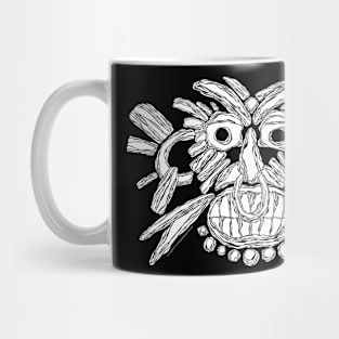 mask 2 white Mug